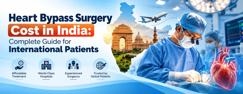 heart bypass surgery cost in india