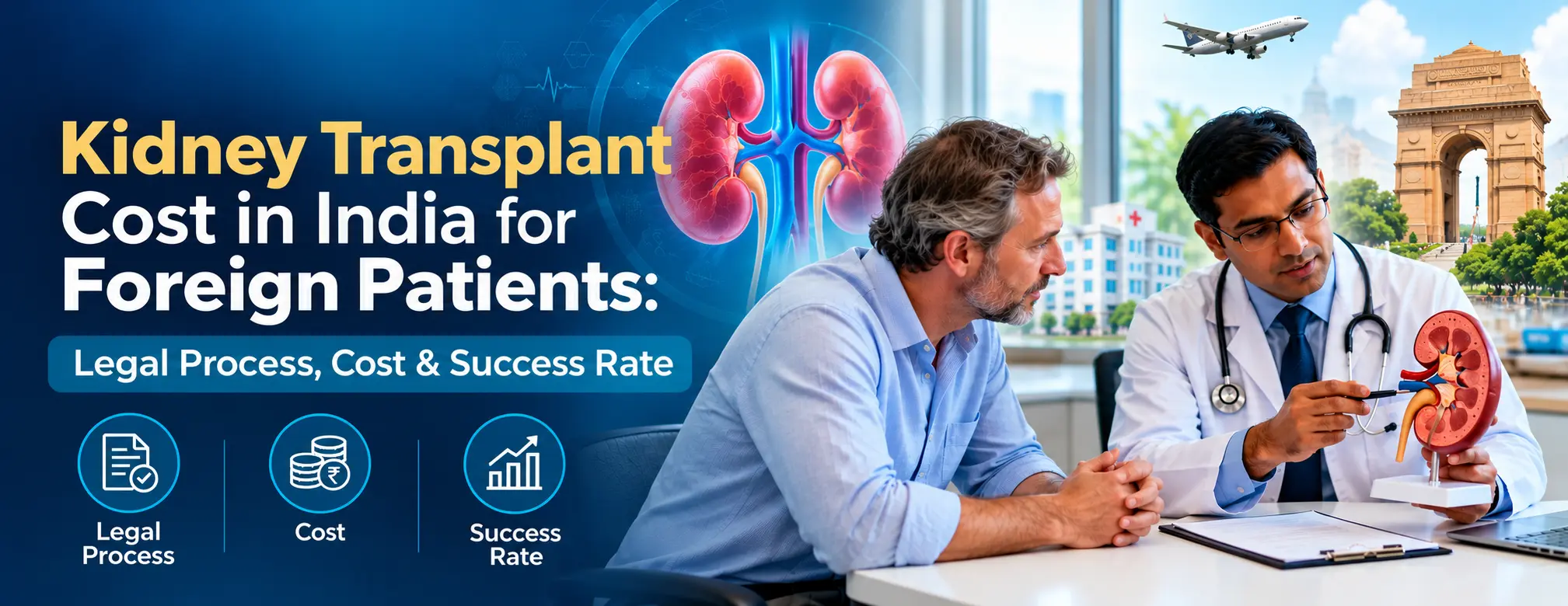 kidney transplant cost in india